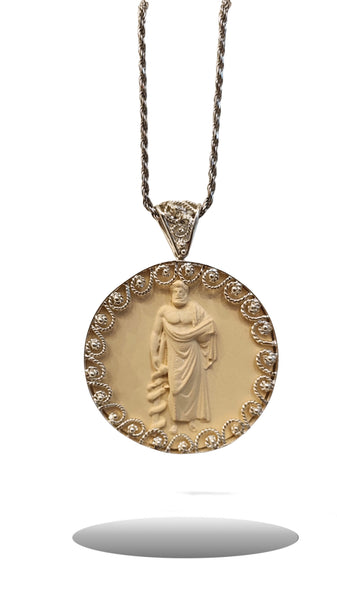 Collana Asclepio con Filigrana