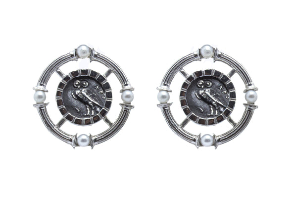 <transcy>Eraion Lacinio Moneta Earrings</transcy>