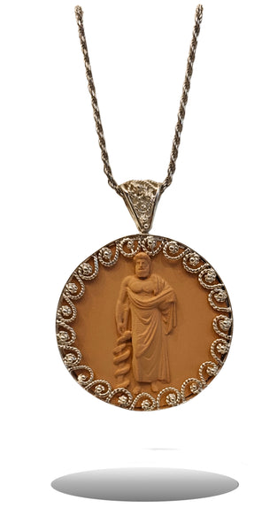 Collana Asclepio con Filigrana