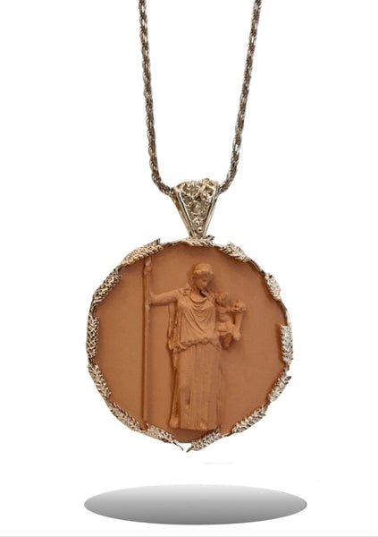 Collana Demetra con Spighe di Grano