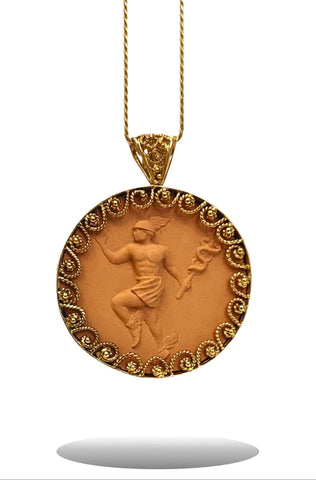 Collana Hermes con Filigrana