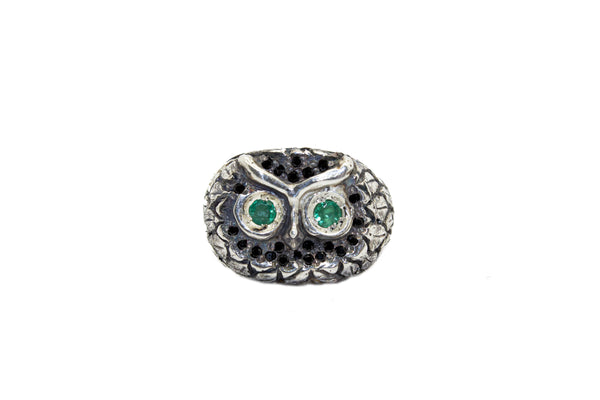 <transcy>Owl ring</transcy>