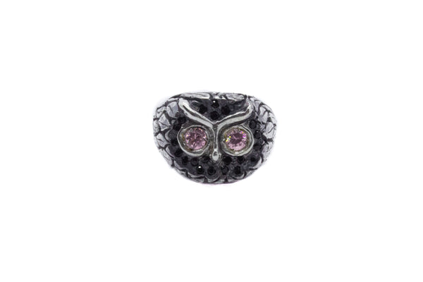 <transcy>Owl ring</transcy>