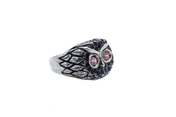 <transcy>Owl ring</transcy>